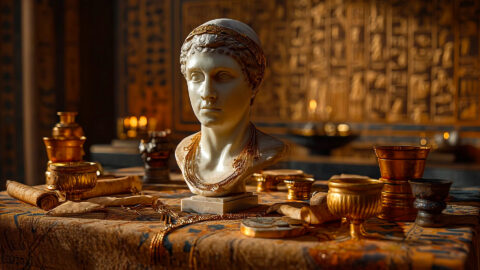 De nombreuses images basées sur l'IA dans la Série « L’Histoire étonnante des Romains » Indigènes Productions