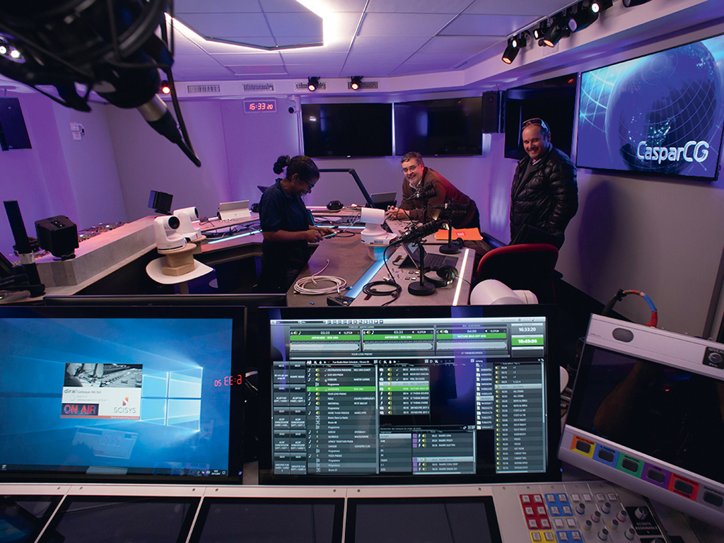 France Télévision éclaire son nouveau studio virtuel avec ETC
