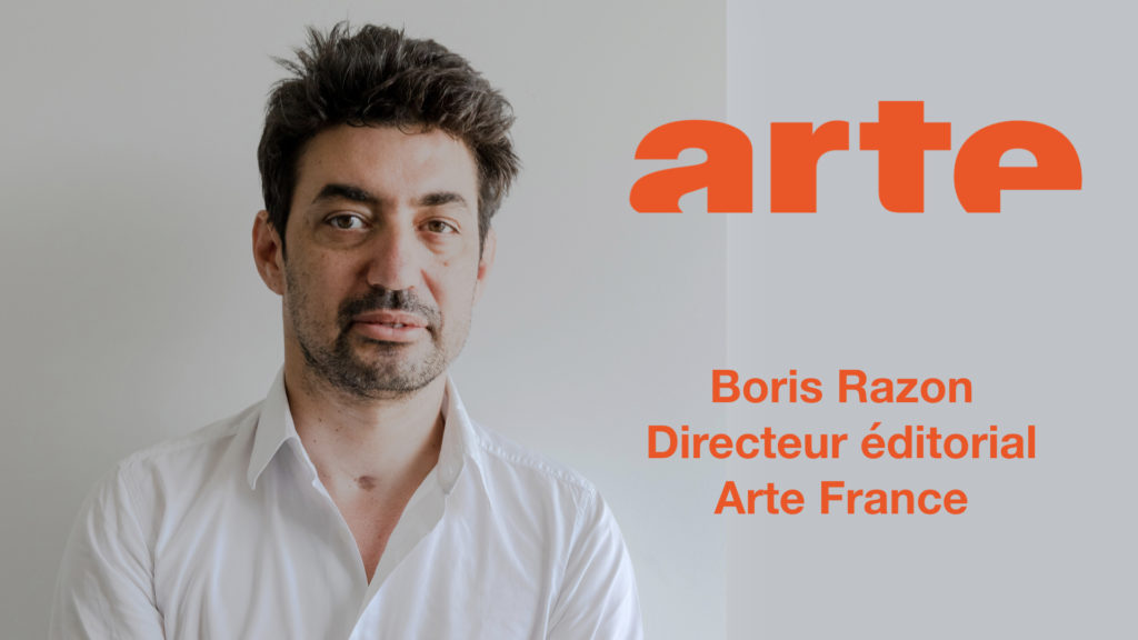 Boris Razon nommé Directeur éditorial Arte France © F. Boukla