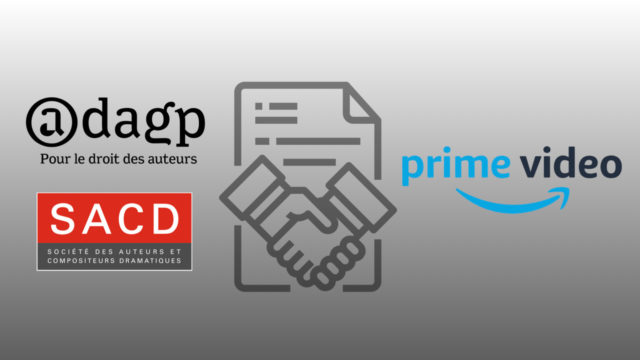 La SACD et l’ADAGP signent un accord avec Prime Video en faveur des auteurs © DR