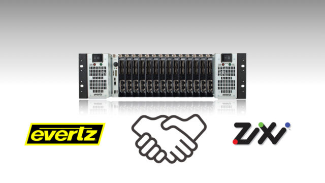 Diffusion vidéo sur IP : Evertz intègre la SDVP Zixi © DR