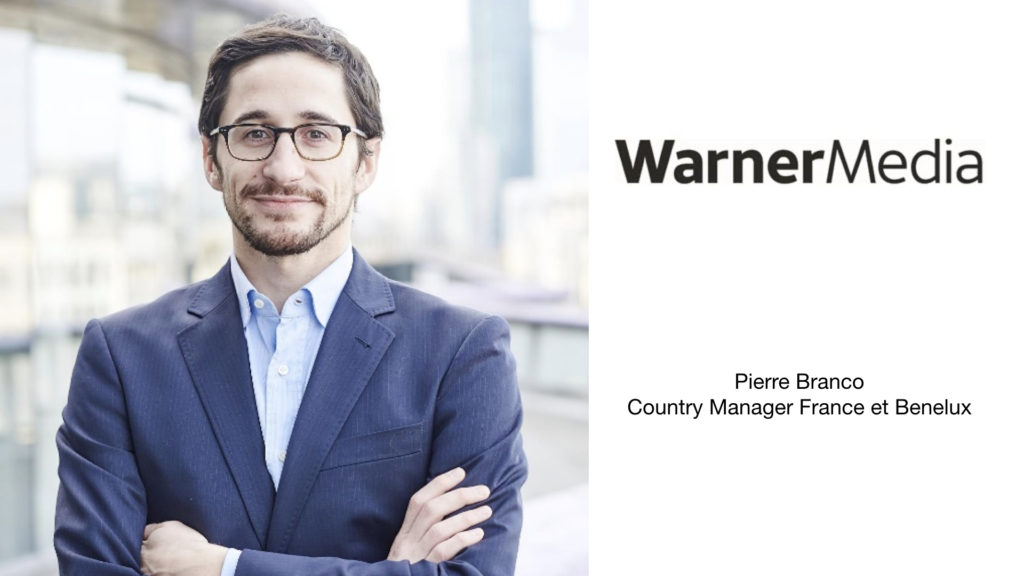 Pierre Branco nommé Country Manager de la France et du Bénélux chez WarnerMedia © DR