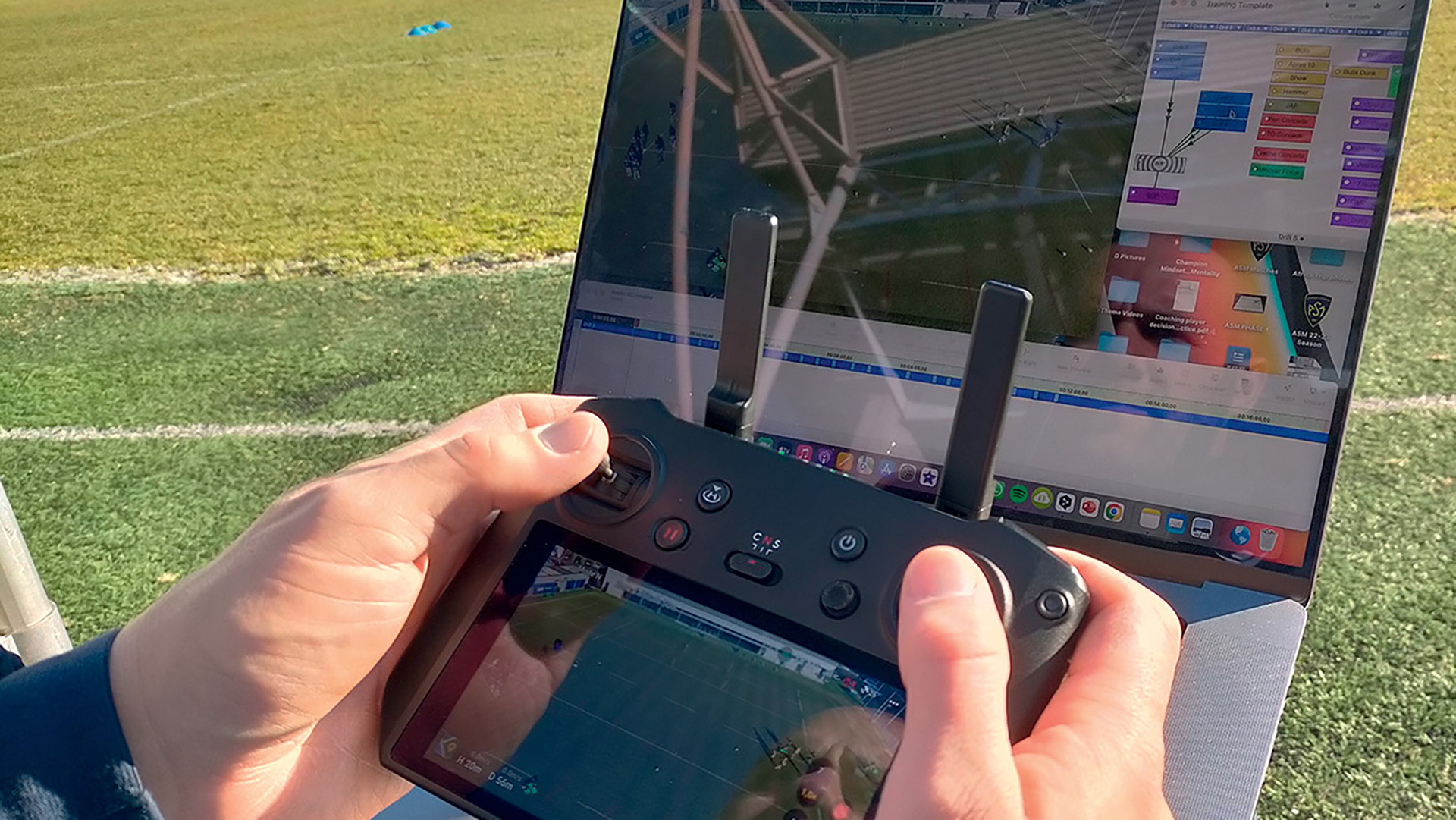 Mediakwest - Des drones pour l’entraînement sportif...