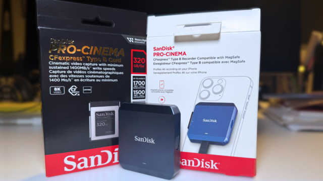 PRO-CINEMA : SanDisk s’invite dans les workflows vidéo mobiles professionnels