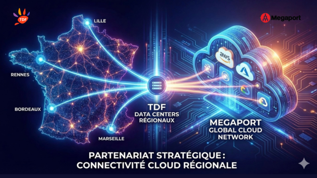 Le Cloud mondial s’invite au cœur des régions françaises avec TDF et Megaport