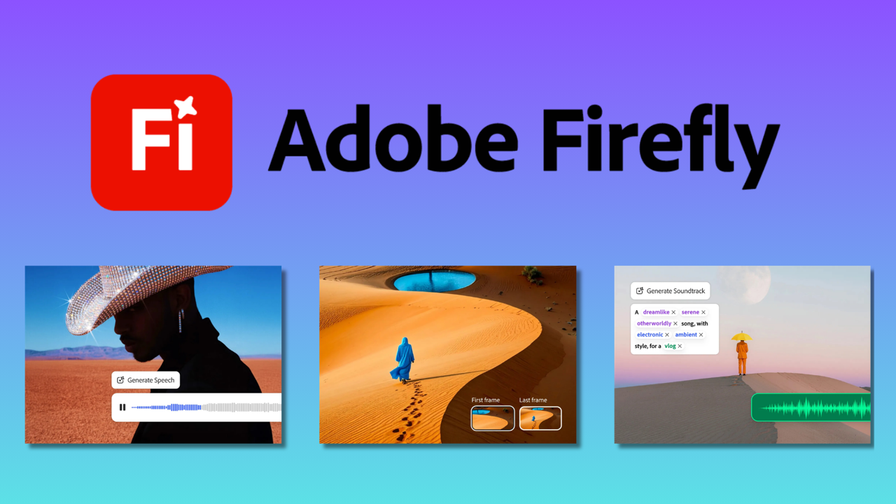 Adobe structure une nouvelle chaîne de création vidéo autour de Firefly