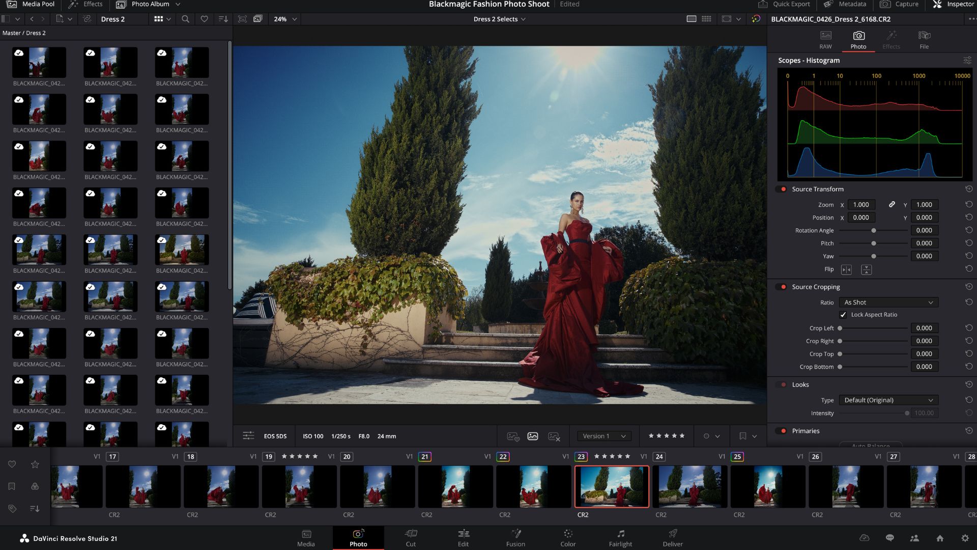 DaVinci Resolve 21 introduit une page Photo inédite.