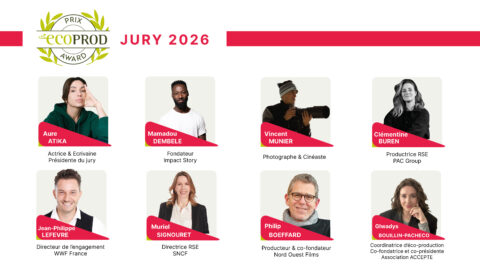 Les membres du Jury du Festival Ecoprod 2026